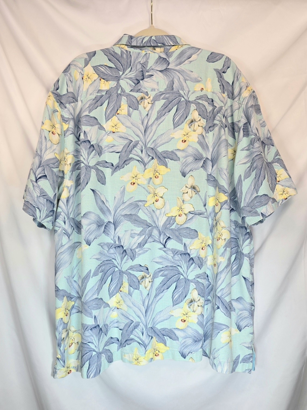 Tommy Bahama Mens Silk Tropical Hawaiian Summer Vibe Short Sleeve Shirt Size XXL - Picture 7 of 7